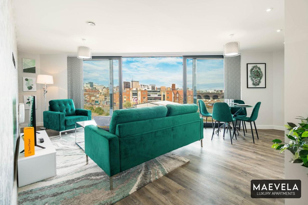 Maevela Apartments - Luxury Top Floor Penthouse - With Parking - 2 Bedroom New Build Apartment ✪ City Centre, Digbeth ✓ With Huge Patio Sliding Doors - City View - Rooftop Terrace - Ps4 & Smart Tv'S Birmingham Exteriér fotografie
