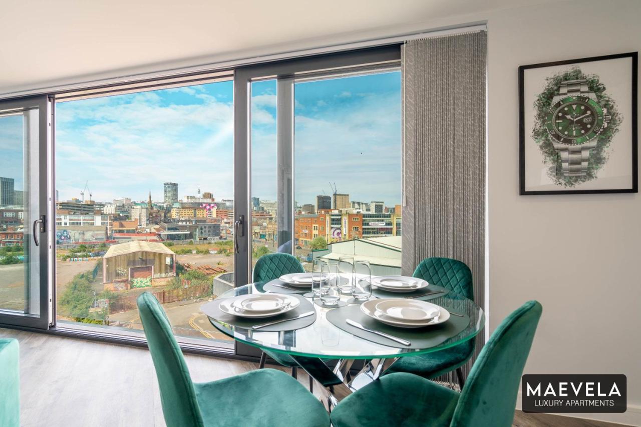 Maevela Apartments - Luxury Top Floor Penthouse - With Parking - 2 Bedroom New Build Apartment ✪ City Centre, Digbeth ✓ With Huge Patio Sliding Doors - City View - Rooftop Terrace - Ps4 & Smart Tv'S Birmingham Exteriér fotografie