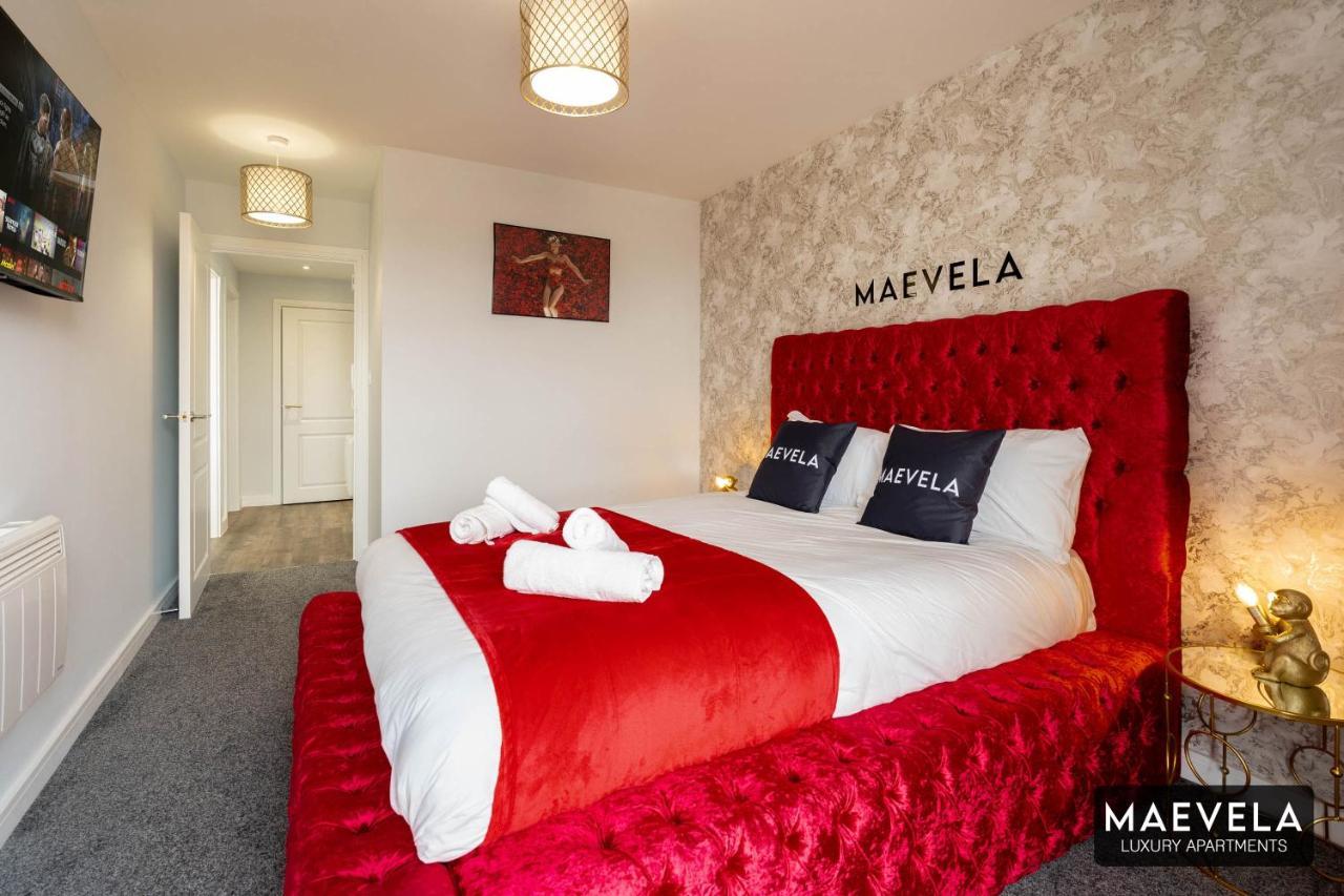 Maevela Apartments - Luxury Top Floor Penthouse - With Parking - 2 Bedroom New Build Apartment ✪ City Centre, Digbeth ✓ With Huge Patio Sliding Doors - City View - Rooftop Terrace - Ps4 & Smart Tv'S Birmingham Exteriér fotografie