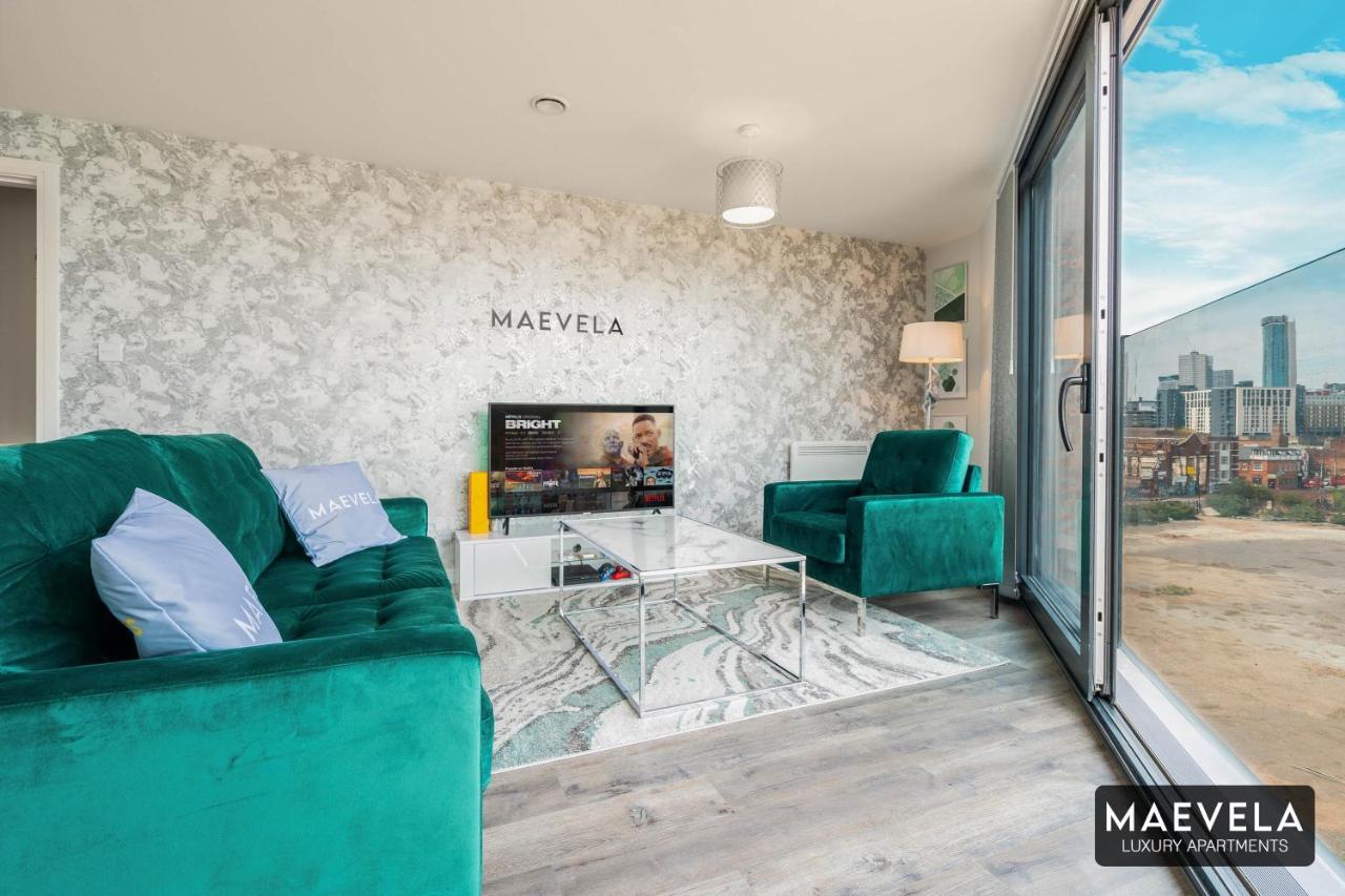 Maevela Apartments - Luxury Top Floor Penthouse - With Parking - 2 Bedroom New Build Apartment ✪ City Centre, Digbeth ✓ With Huge Patio Sliding Doors - City View - Rooftop Terrace - Ps4 & Smart Tv'S Birmingham Exteriér fotografie