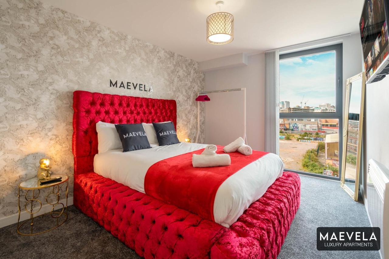 Maevela Apartments - Luxury Top Floor Penthouse - With Parking - 2 Bedroom New Build Apartment ✪ City Centre, Digbeth ✓ With Huge Patio Sliding Doors - City View - Rooftop Terrace - Ps4 & Smart Tv'S Birmingham Exteriér fotografie