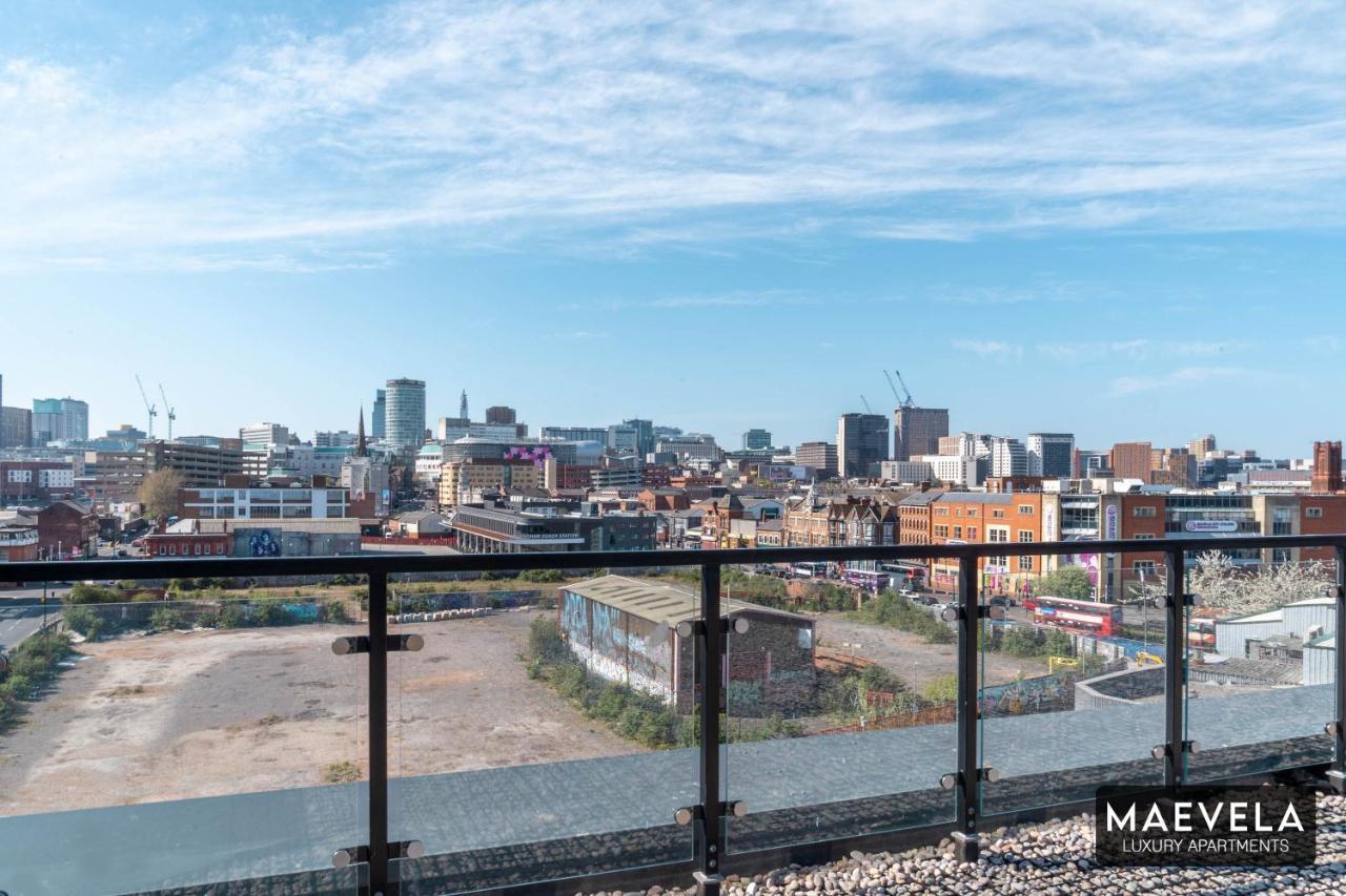 Maevela Apartments - Luxury Top Floor Penthouse - With Parking - 2 Bedroom New Build Apartment ✪ City Centre, Digbeth ✓ With Huge Patio Sliding Doors - City View - Rooftop Terrace - Ps4 & Smart Tv'S Birmingham Exteriér fotografie