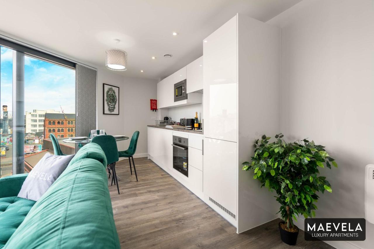 Maevela Apartments - Luxury Top Floor Penthouse - With Parking - 2 Bedroom New Build Apartment ✪ City Centre, Digbeth ✓ With Huge Patio Sliding Doors - City View - Rooftop Terrace - Ps4 & Smart Tv'S Birmingham Exteriér fotografie