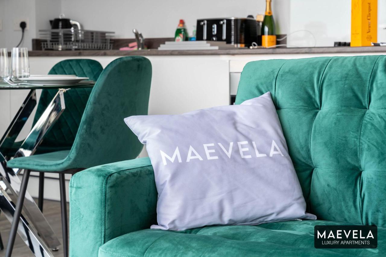 Maevela Apartments - Luxury Top Floor Penthouse - With Parking - 2 Bedroom New Build Apartment ✪ City Centre, Digbeth ✓ With Huge Patio Sliding Doors - City View - Rooftop Terrace - Ps4 & Smart Tv'S Birmingham Exteriér fotografie