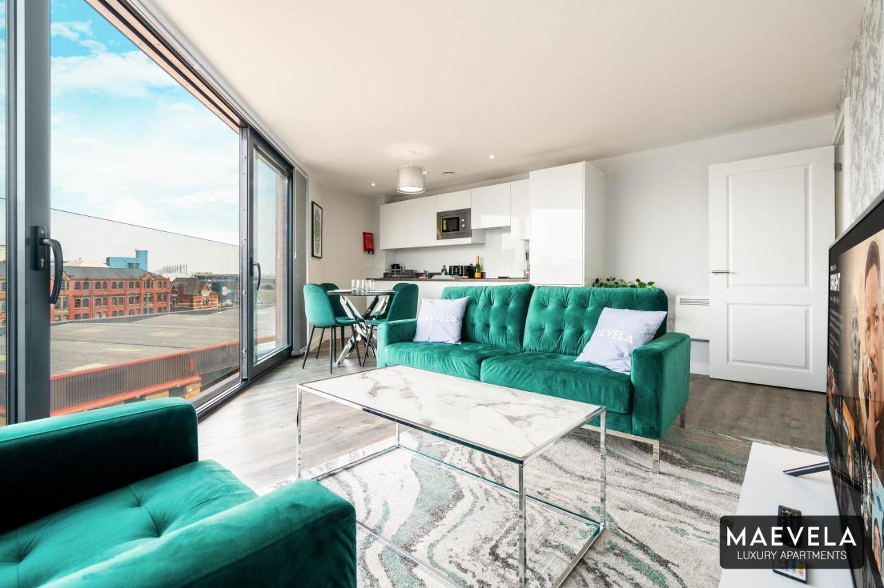 Maevela Apartments - Luxury Top Floor Penthouse - With Parking - 2 Bedroom New Build Apartment ✪ City Centre, Digbeth ✓ With Huge Patio Sliding Doors - City View - Rooftop Terrace - Ps4 & Smart Tv'S Birmingham Exteriér fotografie